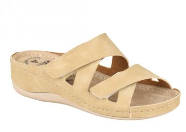 Παντόφλες γυναικείες | Ανατομικές | VESNA | 880184 | Μπεζ - Vesna - 